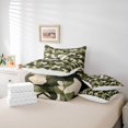 thumbnail image 6 of Feelyou Boy Cartoon Camo Bedding Comforter Set 7pcs, Initial Z Letter Queen Bedding Sets, 6 of 8