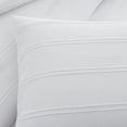 thumbnail image 6 of My Texas House Evelyn 3-Piece Bright White Seersucker Comforter Set, King, 6 of 8