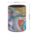 thumbnail image 2 of Rodri-theme Cylinder Pen Holder Pencil Organizer with Flannel Lining PVC Leather Material Cardboard Base for study work 10*8CM, 2 of 6