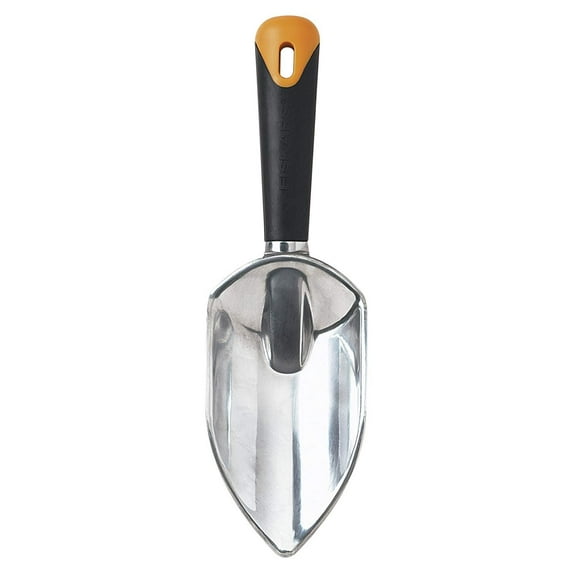 Fiskars Big Grip Gardening Trowel 70736935J - Rust Resistant - Orange