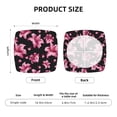 thumbnail image 6 of Fotbe Lilies Flowers Velvet Stretch Couch Cushion Cover Plush Cushion Slipcover for Chair Cushion Furniture Protector Seat Cushion Sofa Cover-16.9in, 6 of 9