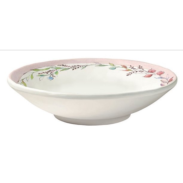 Merritt Melamine Round Salad Bowl Bloom Vine 8 Walmart Com Walmart Com