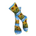 thumbnail image 4 of Kdxio Sky Golden Sunflower Field B Funny Silky Novelty Funky Long Knee High Socks Soft 3D Print Cosplay Crazy Stockings for Men Women, 4 of 8