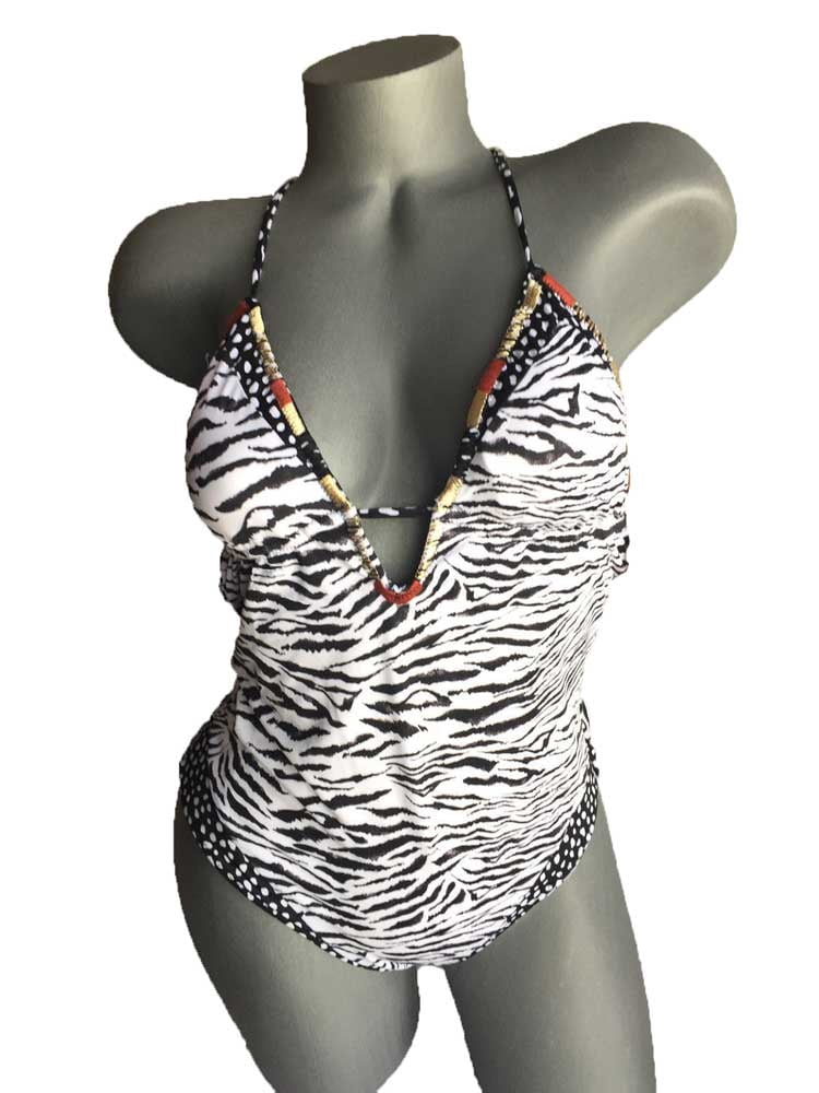 victoria secret one piece leopard swimsuit