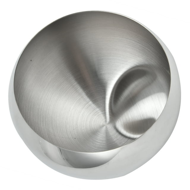 Seasoning Bowl, Stable Oblique Bowl Convenient Mirror Polished Large Capacity For Storing Large Garbage Such As Peels And Crumbs