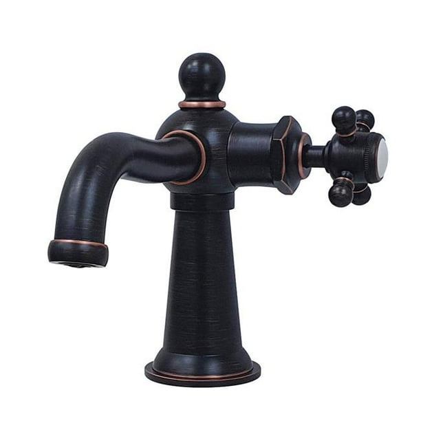 Kingston Brass Nautical Single-Handle Single Hole Bathroom Faucet