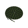 thumbnail image 1 of INSPIRE CHIC 3 Paires Lacets Ronds Antidérapants Résistants à l'Usure pour Bottes pour la Randonnée la Marche Chaussures d'Extérieur Noir Vert 160cm / 62.99 Pieds, 1 of 4