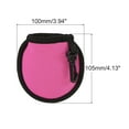 thumbnail image 2 of Uxcell Portable Pouch Pocket Washer Bag with Clips Golf Ball Cleaner Pink, 2 of 5