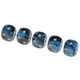 thumbnail image 5 of Juego vibrante de dados de seis caras de 16 mm para juegos de mesa y clases de matemáticas Azul oscuro, 5 of 8