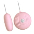 thumbnail image 4 of Juguete vibrador femenino de bolsillo, silencioso, resistente al agua, 7 niveles, funciona con pilas, forma de concha, juguete vibrador para adultos, color rosa, 4 of 12
