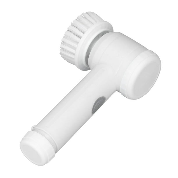 Cepillo de Limpieza Inalámbrico Giratorio Eléctrico, Fregador Eléctrico con 4 Cabezales de Cepillo para Fregadero de Cocina de Baña, Limpiador eficientte y flexible flexible flexible flexible
