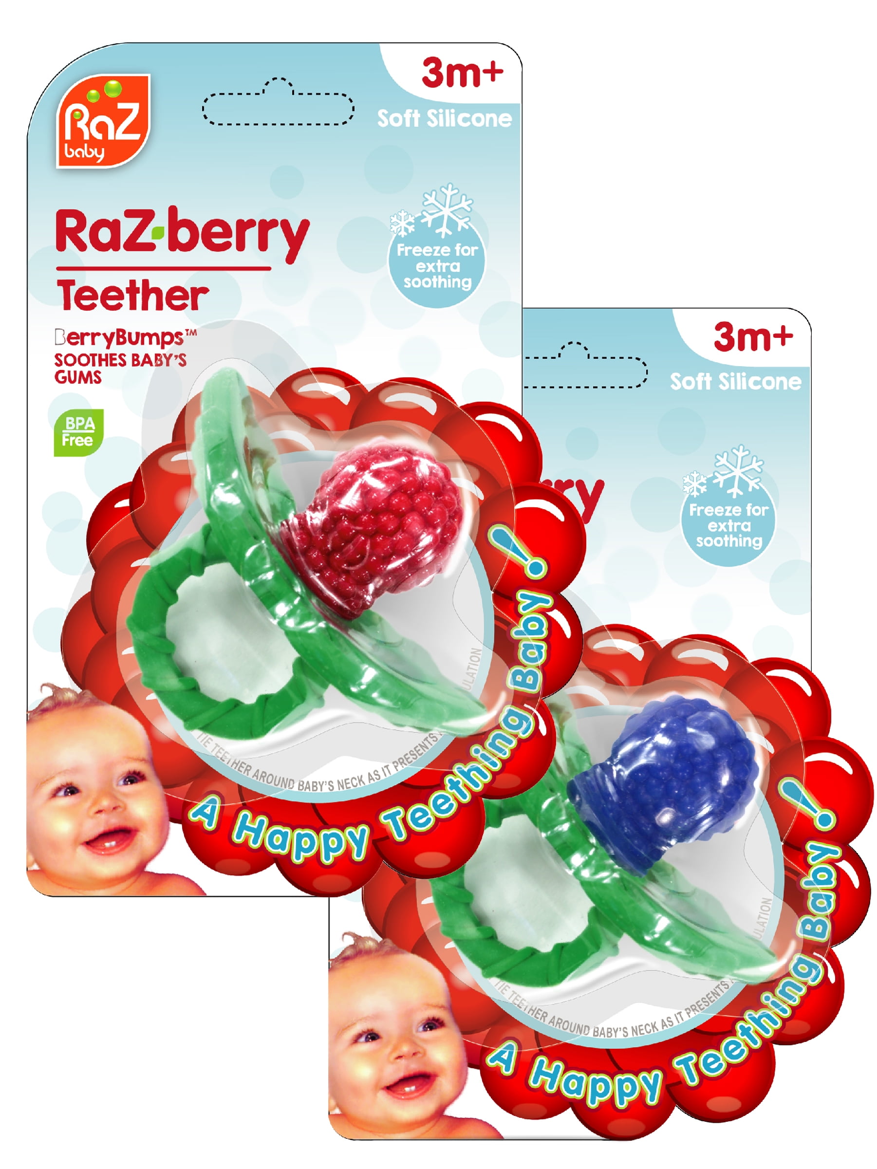 razbaby raz berry teether