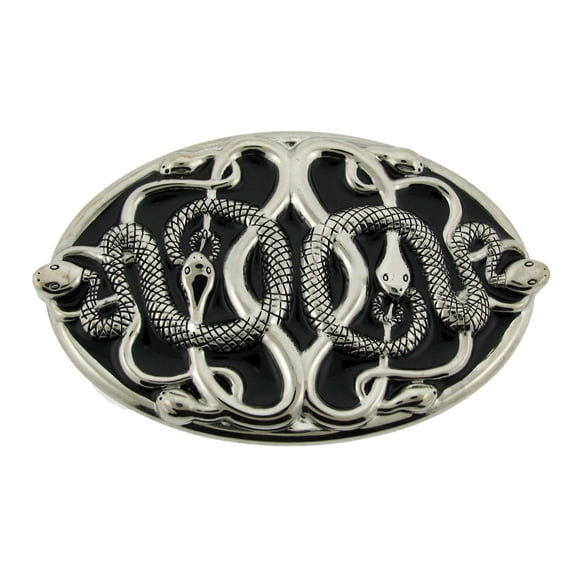 Rattle Snake Belt Buckle Gothic Tattoo Unisex Metal Fashion Animal Costume Gift