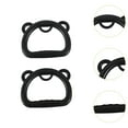 thumbnail image 6 of GARENDE 2 Pieces Gymnastics Rings Installation Bar Attachment for Children Black, 6 of 9