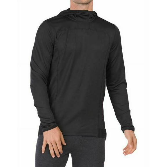new SPYDER Active men sweater pullover hoodie SPM805 breathable black sz M $78