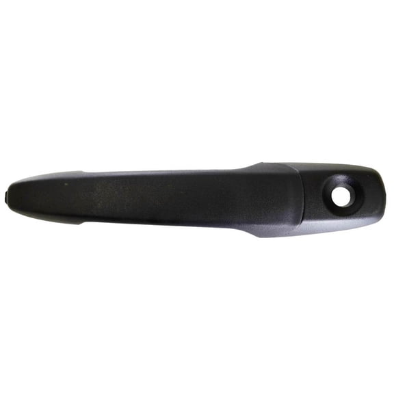 PT Auto Warehouse FO-3705A-FL - Outer Exterior Outside Door Handle, Textured Black - for without Keypad, Driver Side Front Fits select: 2007-2010 FORD EDGE
