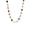 big square cz choker, variant on Beaded Choker Necklaces for Women 18k Gold Plated Dainty Gold Choker - emerald choker, Style M7970