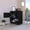 Black, variant on Portable Bar Setup - Move Your Bar Cart Freely and Keep Beverages Organized