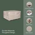 thumbnail image 4 of Covermates Fire Pit & Chair Set Cover - 60"W x 60"D x 30"H, 900D Polyester, Weatherproof, 4 of 7