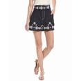 thumbnail image 2 of Cinq à Sept womens  Mazie Eyelet Aldi Short, 0, Navy, 2 of 4