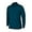 Algiers Blue, variant on Men's Medium Weight Pique Solid Long Sleeve Golf Polo Shirt #1369