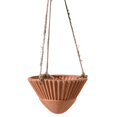 thumbnail image 1 of PENGXIANG Terracotta Hanging Planter Basket Hanging Flower Pot With Rope For Plants Home Decor Gift, 1 of 11