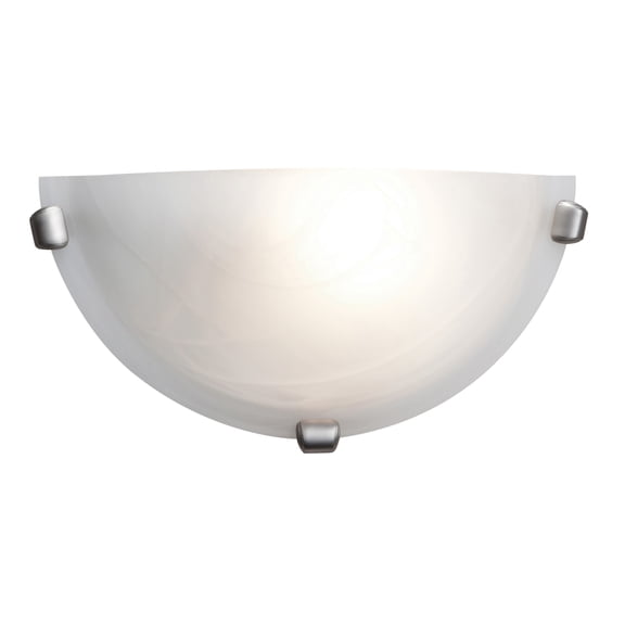 20417-BS/ALB Access Lighting Mona Wall Sconce-6 Inches Tall-Brushed Steel Finish