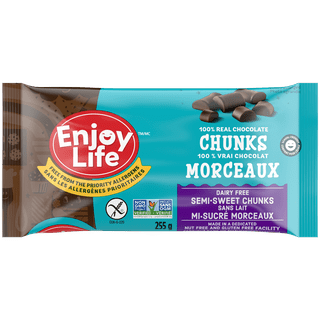 ✨Enjoy Life✨ Enjoy Life, White Chocolate Mini Chips 255g (Pack of 1