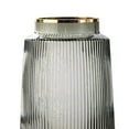 thumbnail image 4 of Glass Vase Flower Display Table Decor living room office Hydroponic Flower Vases Grey 20cm, 4 of 8