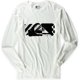 thumbnail image 1 of Camiseta gráfica Quiksilver Mix N Mash para hombre blanca pequeña, 1 of 1