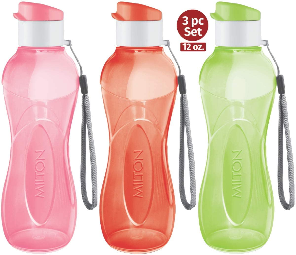 MILTON Sports Water Bottle Kids Reusable Leakproof 25 Oz 4-Pack Plastic  Wide Mouth Large Big Drink B…See more MILTON Sports Water Bottle Kids  Reusable