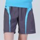 thumbnail image 3 of Spiro - Pantalones cortos de deporte transpirables Modelo Micro-Team hombre caballero - Gym/Running/Verano (Gris / Agua), 3 of 3