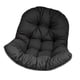 thumbnail image 5 of Cojín para silla de huevo, grueso, para patio, hamaca Negro, 5 of 9