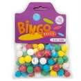 thumbnail image 2 of Brybelly 75 Multi-Color Bingo Balls| 3/5 inch Plastic Balls for Standard Bingo Cages and Raffles| Lost Bingo Ball Replacement, 2 of 8