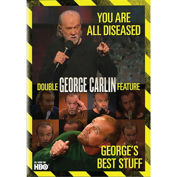 George Carlin Double Feature: You Are All Diseased / George's Best Stuff (DVD), Mpi Home Video, Comedy