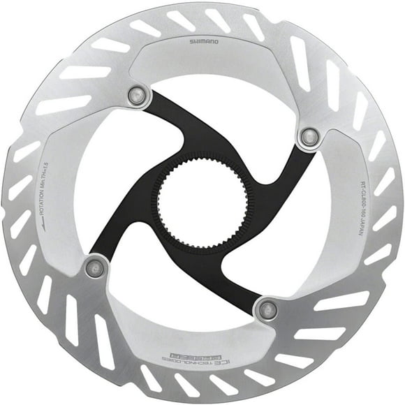 SHIMANO GRX RT-CL800 S Disque de Frein avec Anneau de Verrouillage - 160 mm, CenterLock, Argent