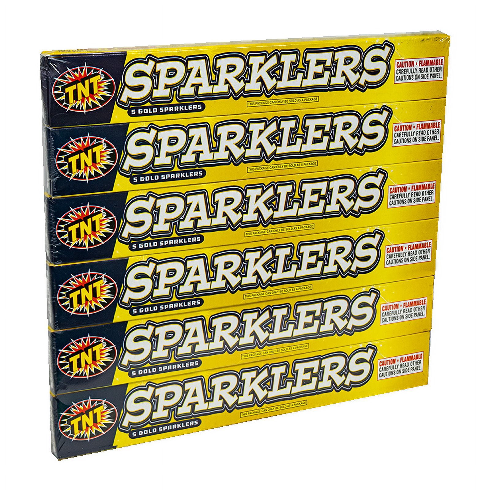 #10 Sparklers, TNT Fireworks, Gold Sparklers, Any Occasion