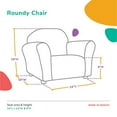 thumbnail image 5 of Keet Chaise Ronde pour Enfants en Microsuède, 5 of 5