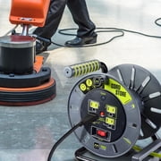 Masterplug 3ft Extension Cord Storage Reel