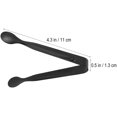 thumbnail image 4 of Pinzas para hielo, pinzas para servir de acero inoxidable, pinzas para parrilla, pinzas para cocina, pinzas para azúcar, abrazadera para galletas de comida para fiesta, hogar, Bar, 6 uds., negro Sailing Electrónica, 4 of 6