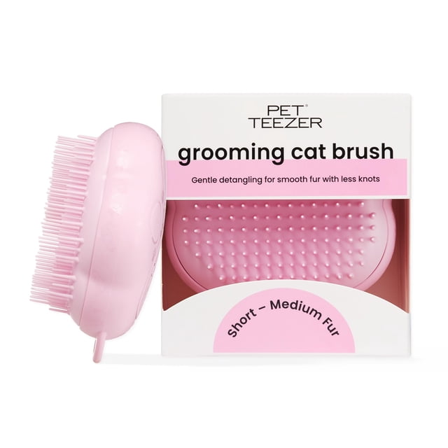 Cepillo para mascotas TANGLE TEEZER para gatos, color rosa