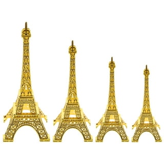 Nicejoy Tour Eiffel Decoration, Tour Eiffel Miniature, Métal Mini décoratif  Paris Tour Eiffel Figurine Replica Support de support pour la