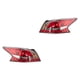 thumbnail image 1 of Par de Calaveras Altima 2013 A 2016 Nissan Filo Rojo S/Leds DEPO ., 1 of 4