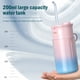 thumbnail image 5 of Flosser De Agua, Irrigador Bucal Port谩til Inal谩mbrico, Tanque De Agua De 200 Ml, 4 Puntas De Chorro, 3 Modos, Recargable Por Usb, Resistente Al Agua Para Viajes En Casa, 5 of 7