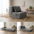 thumbnail image 4 of Sofá Cama Plegable Nube DR JOOHN Individual Gris, 4 of 8