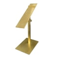 thumbnail image 3 of Lipstore Shoe Display Rack Adjustable Shoe Display Risers for Store High Heel Sandals Brushed Golden, 3 of 8