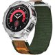 thumbnail image 1 of Chenchen Metal Case with Bands Compatible with Samsung Galaxy Watch 6 44mm 2023 /Watch 5 44mm 2022 / Watch 4 44mm 2021, Nylon Bands and Stainless Steel Cover for Men, 1 of 1