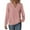 Pink, variant on Fmbrln Womens Trendy Lightweight Sweatshirts Casual Long Sleeve V Neck Solid Sweatshirts Loose Comfy Pullover Tops