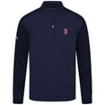thumbnail image 2 of Men's Levelwear  Navy Boston Red Sox Aztec Insignia 2.0 Quarter-Zip Pullover Top, 2 of 3