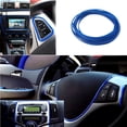 thumbnail image 2 of WHAMVOX Blue Rubber Car Decorative Trim Strip for Interior and Exterior Beautification 5M, 2 of 4